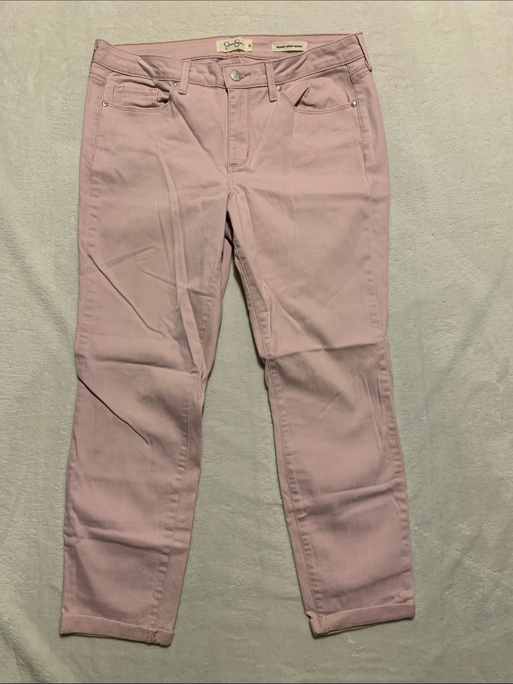 Jessica Simpson forever rolled skinny Jeans